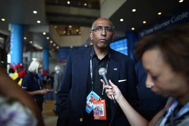 Michael Steele is seen at an event.