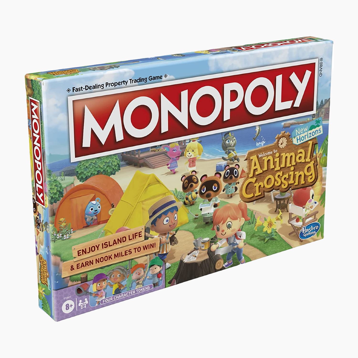 HGG22 Kids Monopoly Animal Crossing New Horizons Edition