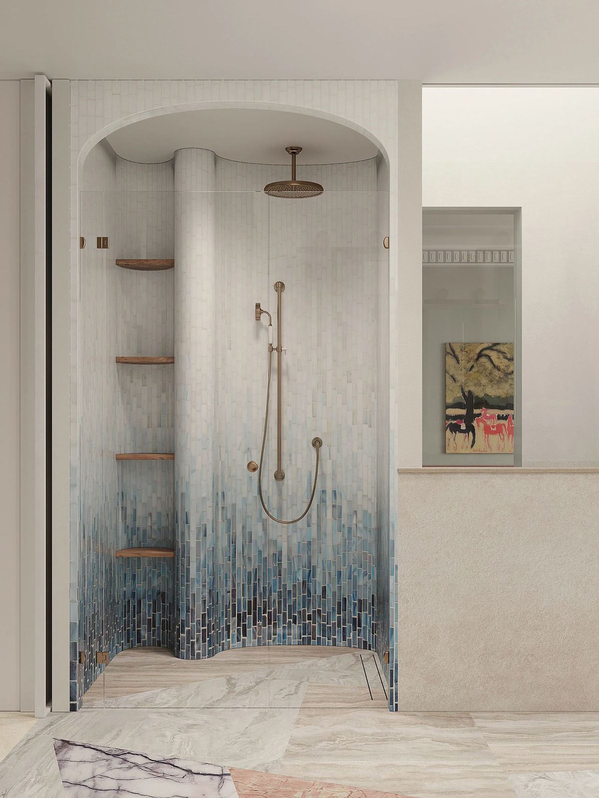 shower area design