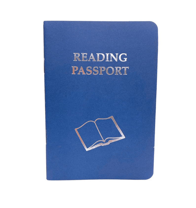 Cover of a reading passport