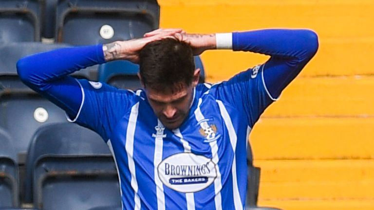 Kyle Lafferty is unlikely to feature for Kilmarnock during the investigation