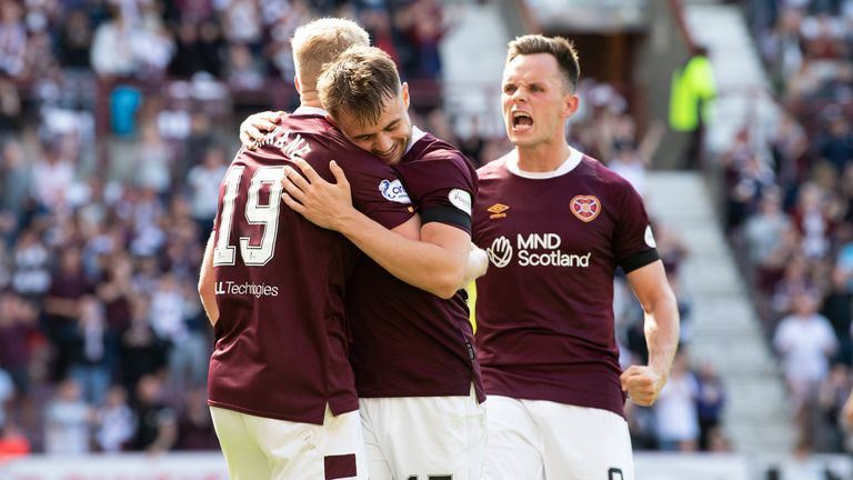 Alex Cochrane and Lawrence Shankland are impressing at Hearts 