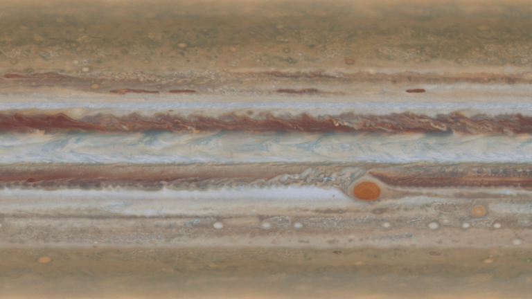 jupiter red spot map